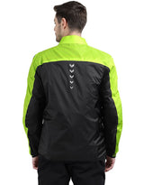 Royal Enfield Nirvik V2 Print Class A Riding Jacket in Black and Black Gold