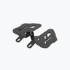 Legundary Custom Bolster Foot Rest for Yamaha XSR 155 Black Mild Steel Rider Footpegs