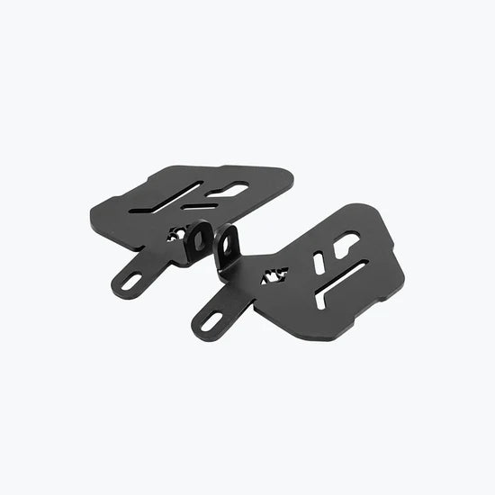 Legundary Custom Bolster Foot Rest for Yamaha XSR 155 Black Mild Steel Rider Footpegs