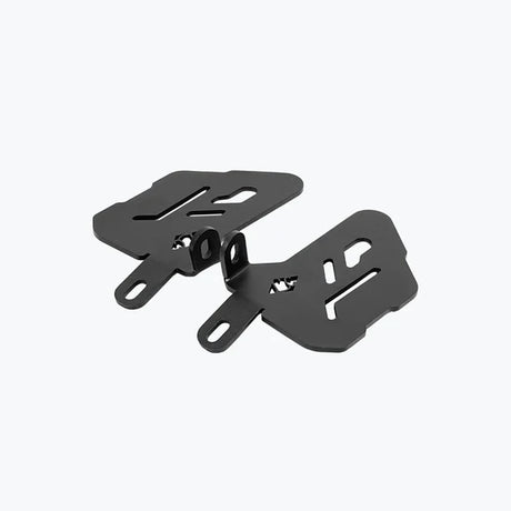 Legundary Custom Bolster Foot Rest for Yamaha XSR 155 Black Mild Steel Rider Footpegs