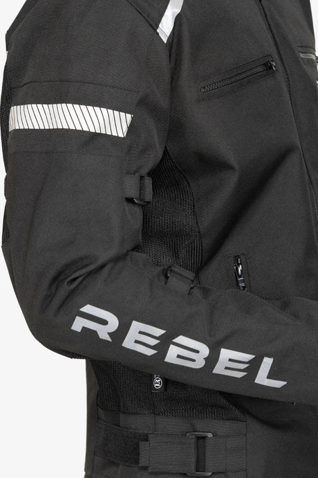 Lone Ranger Rebel biker jacket black
