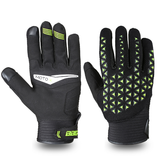BBG Motocross Riding Gloves in Neon, Orange and Red