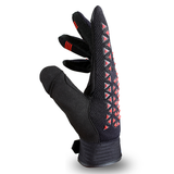 BBG Motocross Riding Gloves in Neon, Orange and Red