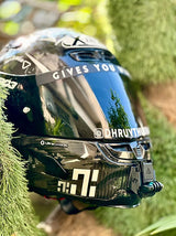 Moto Vibe India Chin Mount for Nolan X-Lite X-803 RS Helmet compatible with GoPro Insta360 DJI action cameras