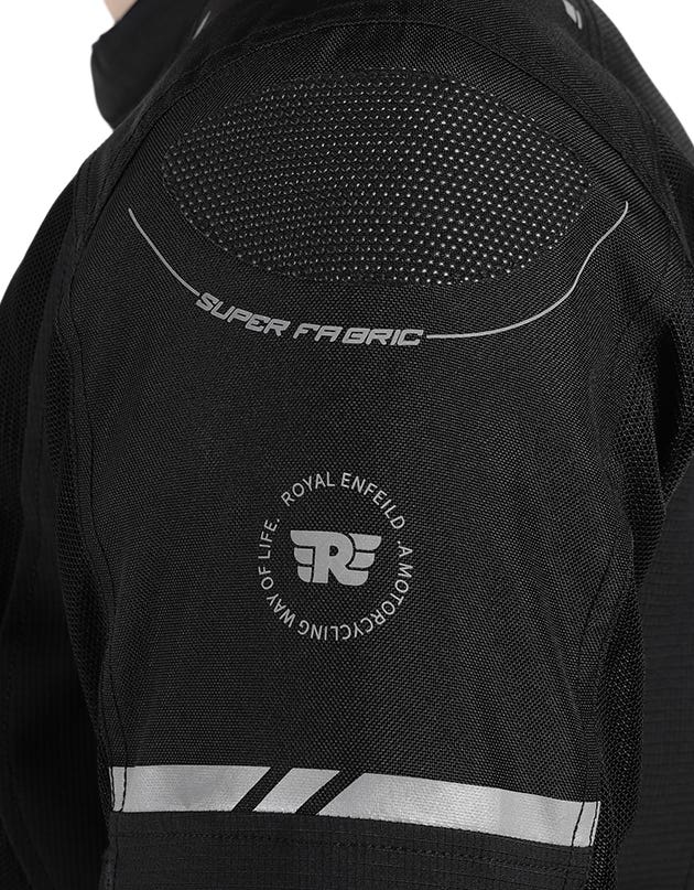 Royal Enfield Explorer Neo Black and Grey Riding Jacket