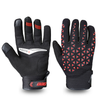 BBG Motocross Riding Gloves in Neon, Orange and Red