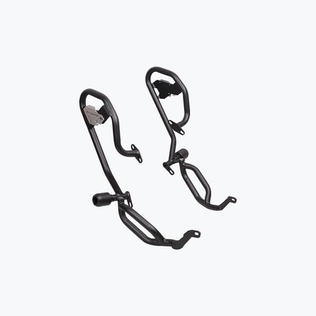Legundary Custom KTM 390 Enduro R Defender Crash Guard Black | Heavy Duty Mild Steel Engine Guard with Slider | Off-Road Crash Protection Bar