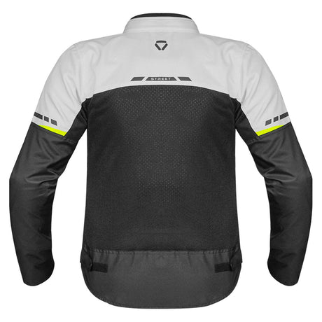 KORDA Street motorcycle riding jacket with CE Level 2 armor and reflective panels