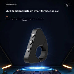 LBC Moto universal bluetooth handlebar remote control for motorcycle navigation carplay android auto display controller