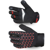 BBG Motocross Riding Gloves in Neon, Orange and Red