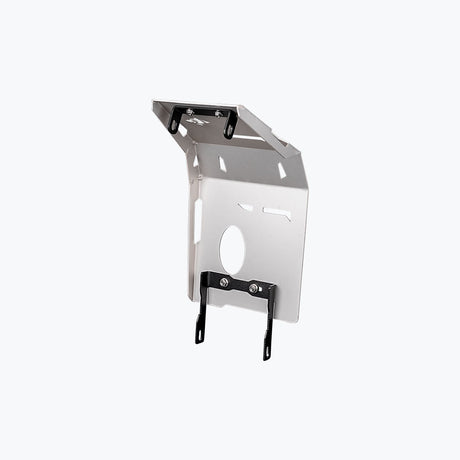 Legundary Custom Vambrace bash plate for Royal Enfield Hunter 350 aluminium silver engine guard