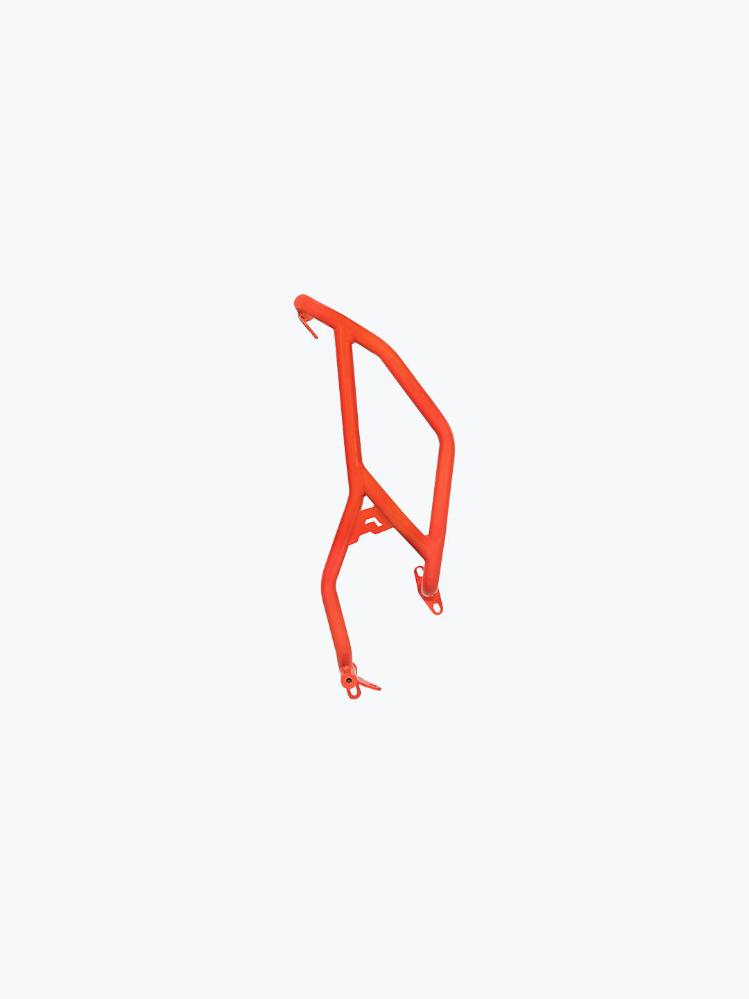 Legundary Custom KTM ADV 390 2025 Raptor crash guard orange mild steel engine protection guard