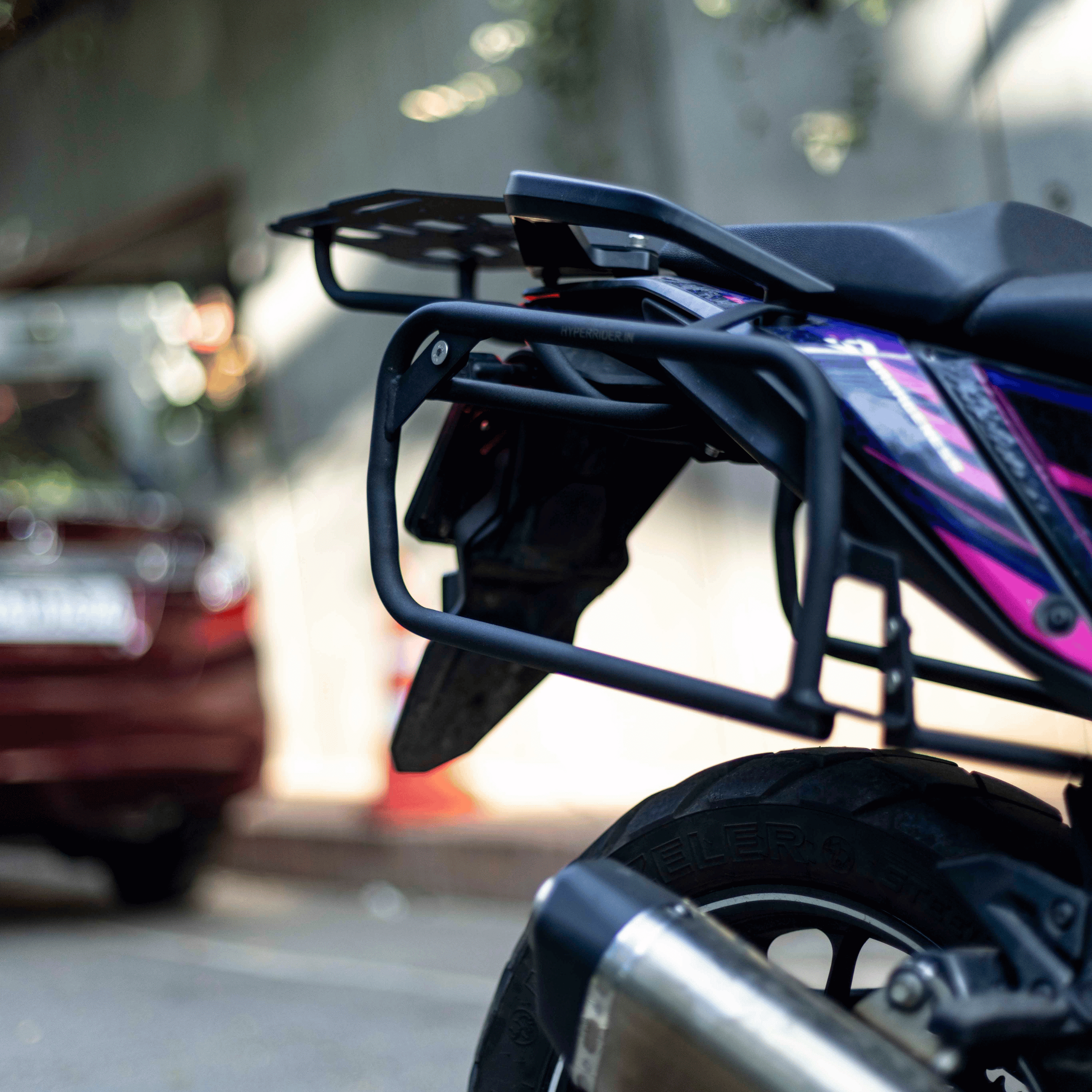 Hyperrider Saddle Stay 4P Mount for KTM Adventure 250 and 390 Heavy Duty Pannier Support