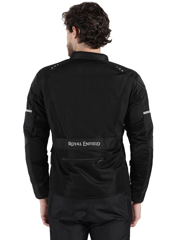 Royal Enfield Explorer Neo Black and Grey Riding Jacket