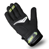 BBG Motocross Riding Gloves in Neon, Orange and Red
