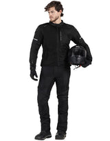 Royal Enfield Explorer Neo Black and Grey Riding Jacket