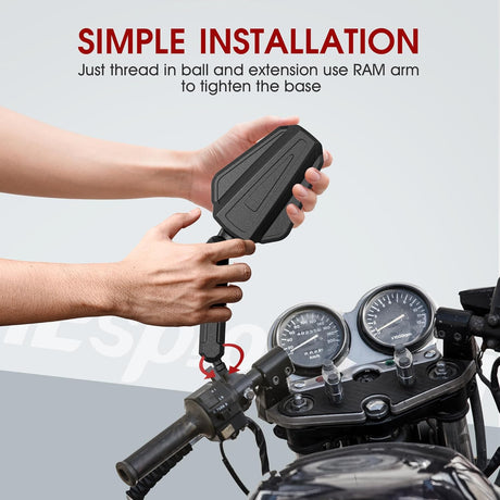 360 degree rotatable Side Mirror