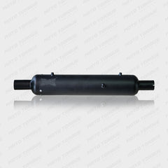 Moto Torque black replica exhaust for Royal Enfield Classic 350 Reborn