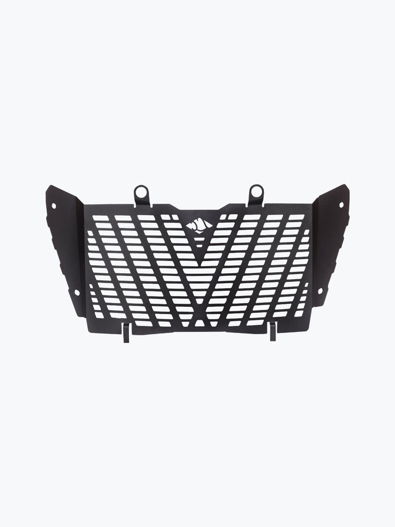 Legundary Custom KTM Adventure 390 Sherpa radiator grill black aluminium radiator guard protection