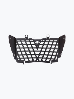 Legundary Custom KTM Adventure 390 Sherpa radiator grill black aluminium radiator guard protection