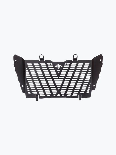 Legundary Custom KTM Adventure 390 Sherpa radiator grill black aluminium radiator guard protection