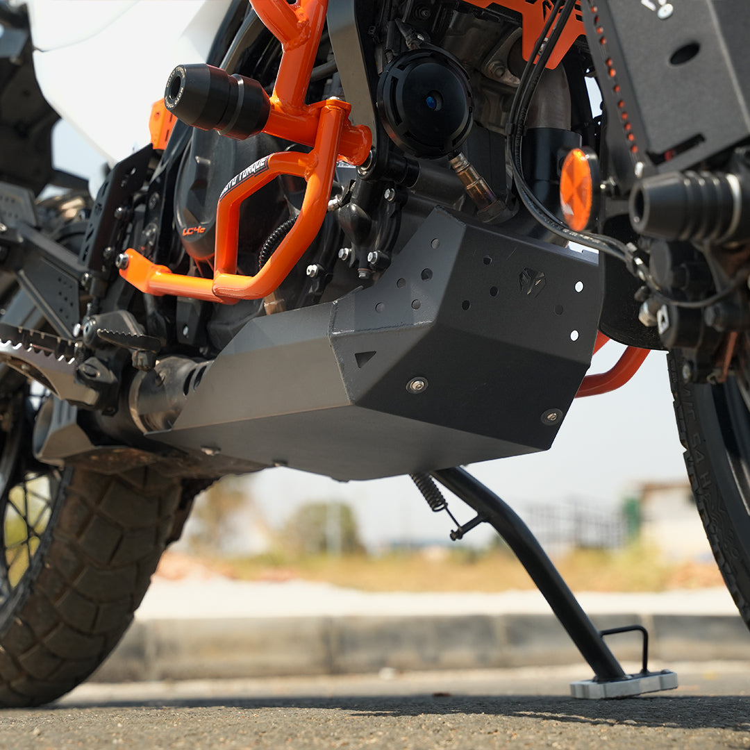 Mototorque mild steel engine guard KTM 390 Adventure 2025 bash plate skid plate heavy duty protection
