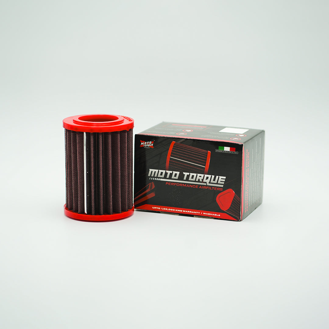 Mototorque performance air filter Royal Enfield Himalayan 450 Guerrilla 450 high flow reusable