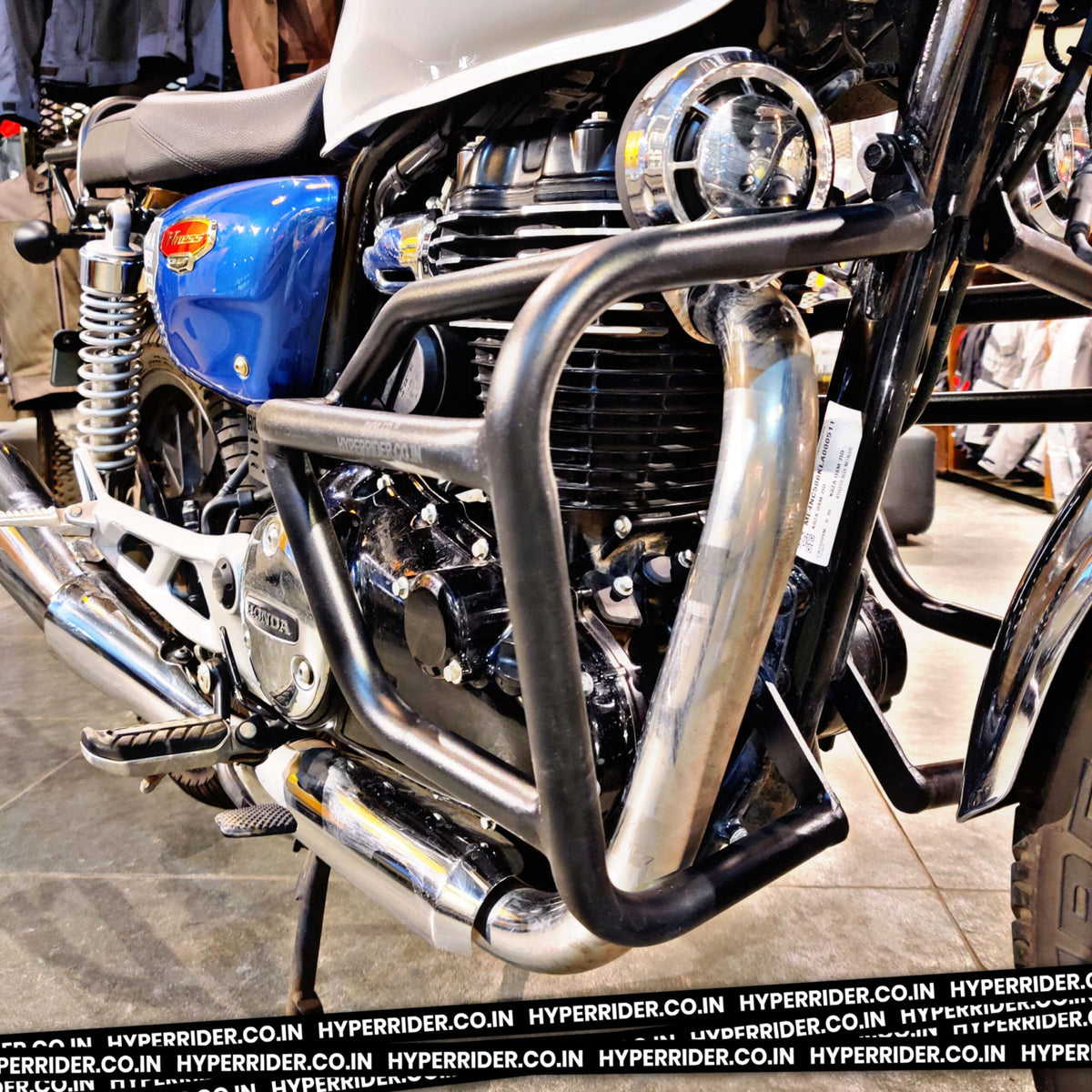 Hyperrider Type 2 Crash Guard Without Slider for Honda Hness CB350 and CB350RS