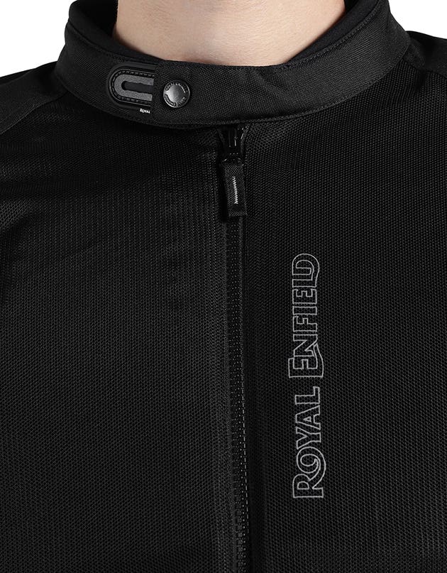 Royal Enfield Explorer Neo Black and Grey Riding Jacket
