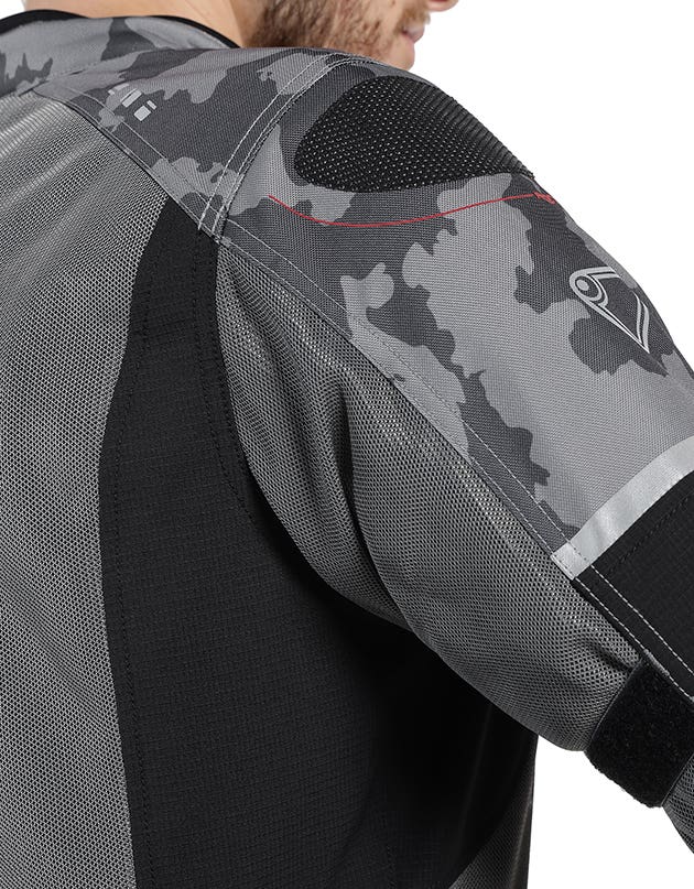 Royal Enfield Explorer Neo Black and Grey Riding Jacket