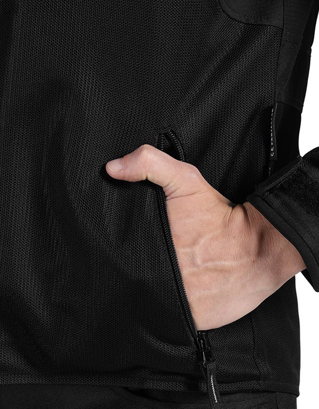 Royal Enfield Explorer Neo Black and Grey Riding Jacket