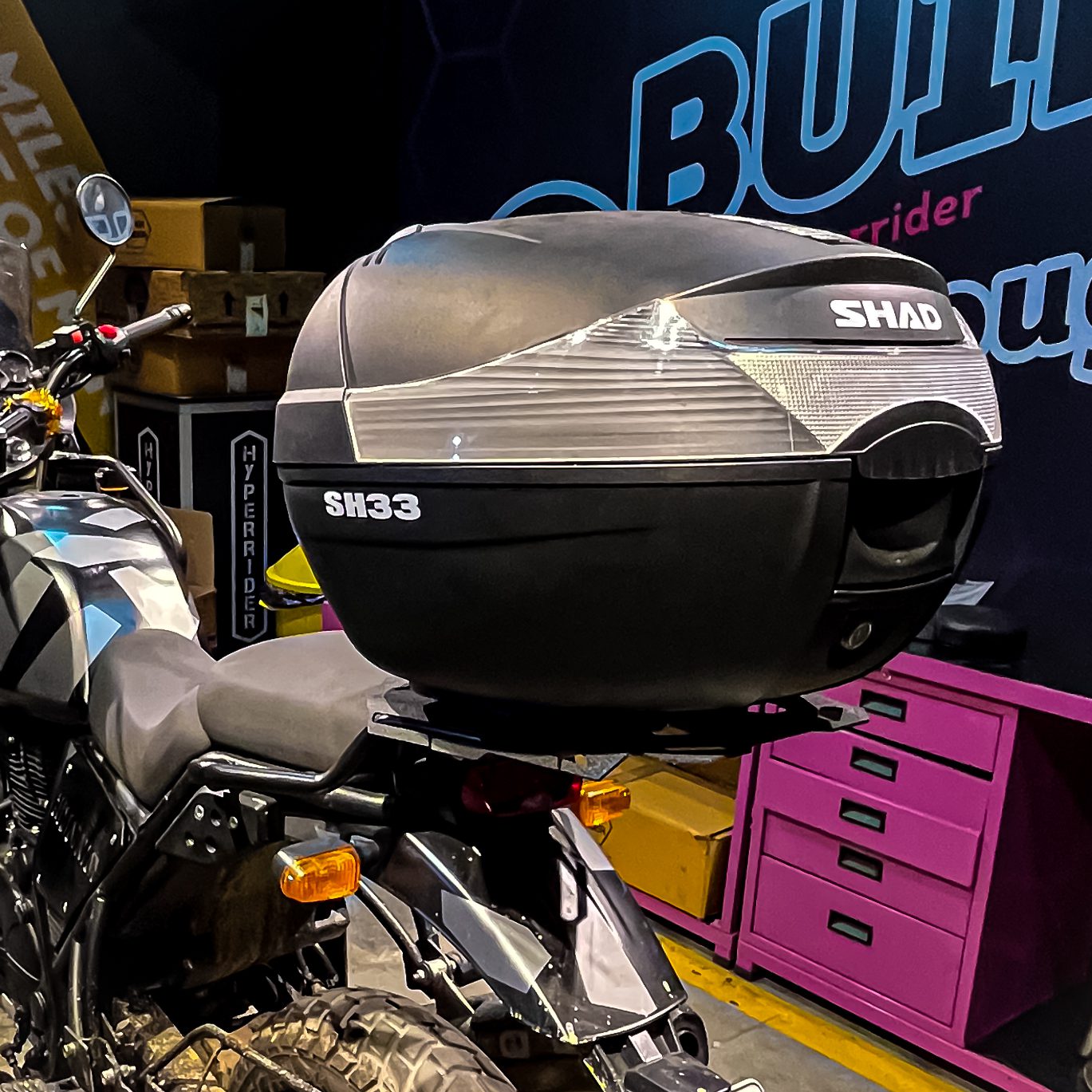 Hyperrider Royal Enfield Himalayan 3mm Top Rack Plate for Top Box