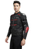 Royal Enfield Crossroader Print Class A Riding Jacket in Black and Red