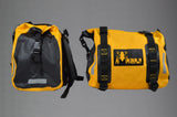 MOTO VANGUARD Frogman 60L Waterproof PVC Motorcycle Saddle Bag