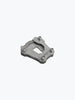 Legundary Custom Brogue Side Stand Base for Bajaj Pulsar NS400Z Stainless Steel Brushed Finish Stand Extender Plate