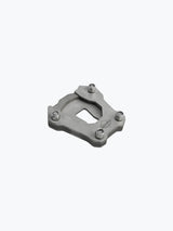 Legundary Custom Brogue Side Stand Base for Bajaj Pulsar NS400Z Stainless Steel Brushed Finish Stand Extender Plate