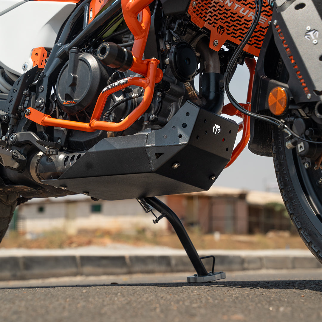Mototorque mild steel engine guard KTM 390 Adventure 2025 bash plate skid plate heavy duty protection