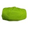 BBG high-visibility green sports saddle bag rain cover pair