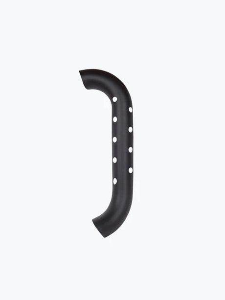 Legendary Custom Meteor and Classic 350 Reborn heatshield matte black mild steel exhaust heat protector