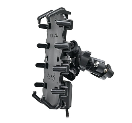 Maddog Claw Pro Bike Phone Holder with 18W Fast Charger Anti Vibration Waterproof Mobile Mount