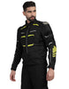 Royal Enfield Crossroader Print Class A Riding Jacket in Black and Red