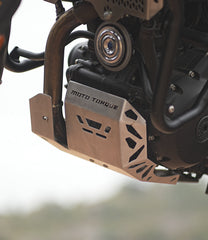 Mototorque aluminium engine guard Royal Enfield Himalayan 450 sump guard underbody protection