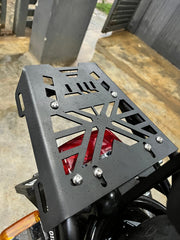 Moto Torque back carrier for Royal Enfield Interceptor 650 and Continental GT 650 touring luggage rack