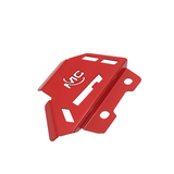 MotoCare Caliper Guard for Harley Davidson X440T in Black Silver and Red