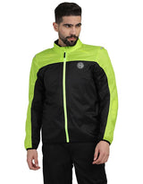 Royal Enfield Crossroader Print Class A Riding Jacket in Black and Red