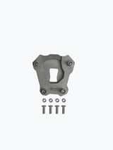 Legundary Custom Brogue Side Stand Base for Bajaj Pulsar NS400Z Stainless Steel Brushed Finish Stand Extender Plate