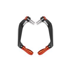 BSDDP Carbon Metal Lever Guard universal carbon fiber and aluminium motorcycle brake and clutch lever protector