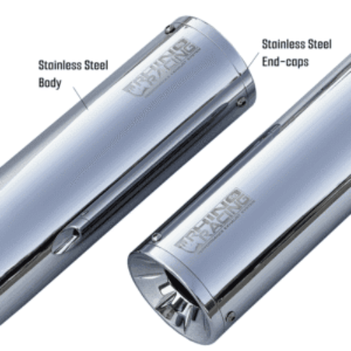 Rhino Racing SM-V1 304 stainless steel performance exhaust for Royal Enfield Super Meteor 650