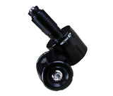 RCB M4 Series 01BL004 CNC alloy motorcycle handlebar end balancer and handlebar weight, available in Red, Silver and Black.