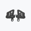 Legundary Custom Bolster Foot Rest for Yamaha XSR 155 Black Mild Steel Rider Footpegs